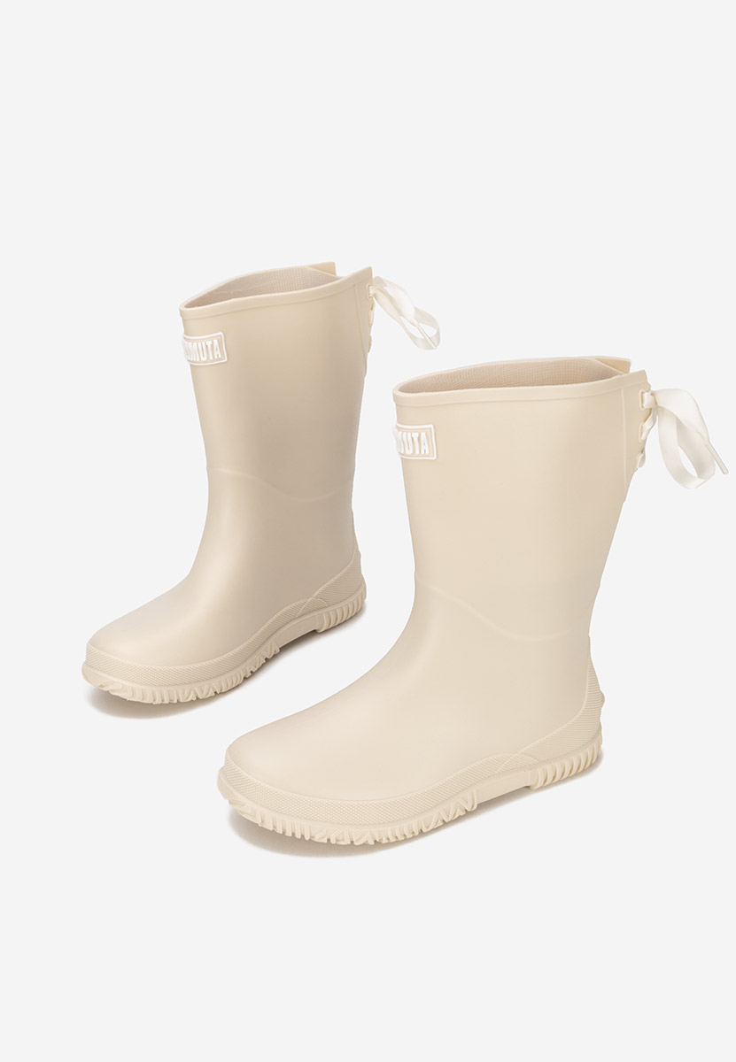 Гумени ботуши Lunavia бежов