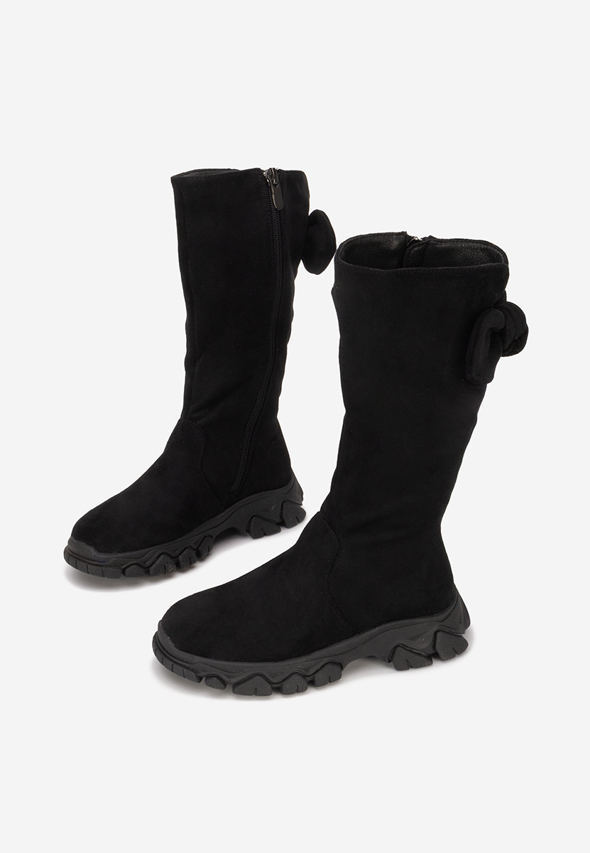 Ботуши момичета Cryna черен