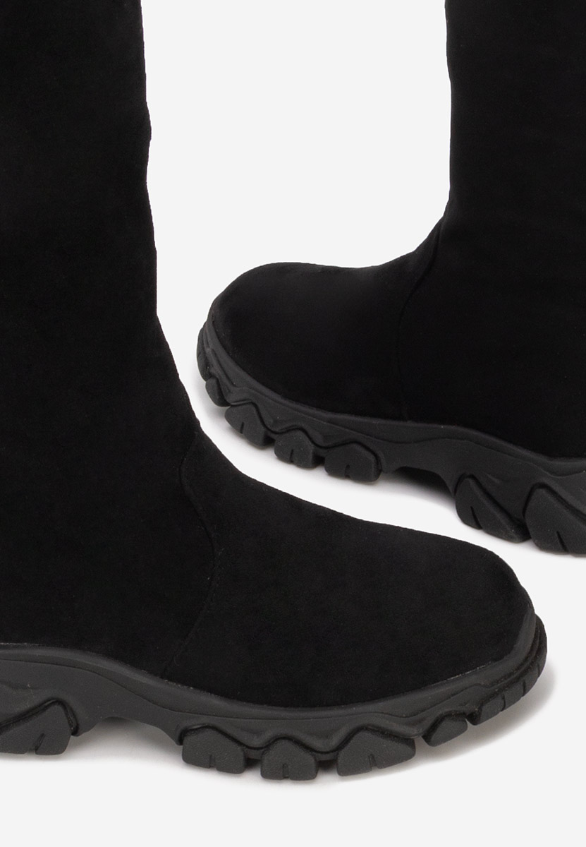 Ботуши момичета Cryna черен