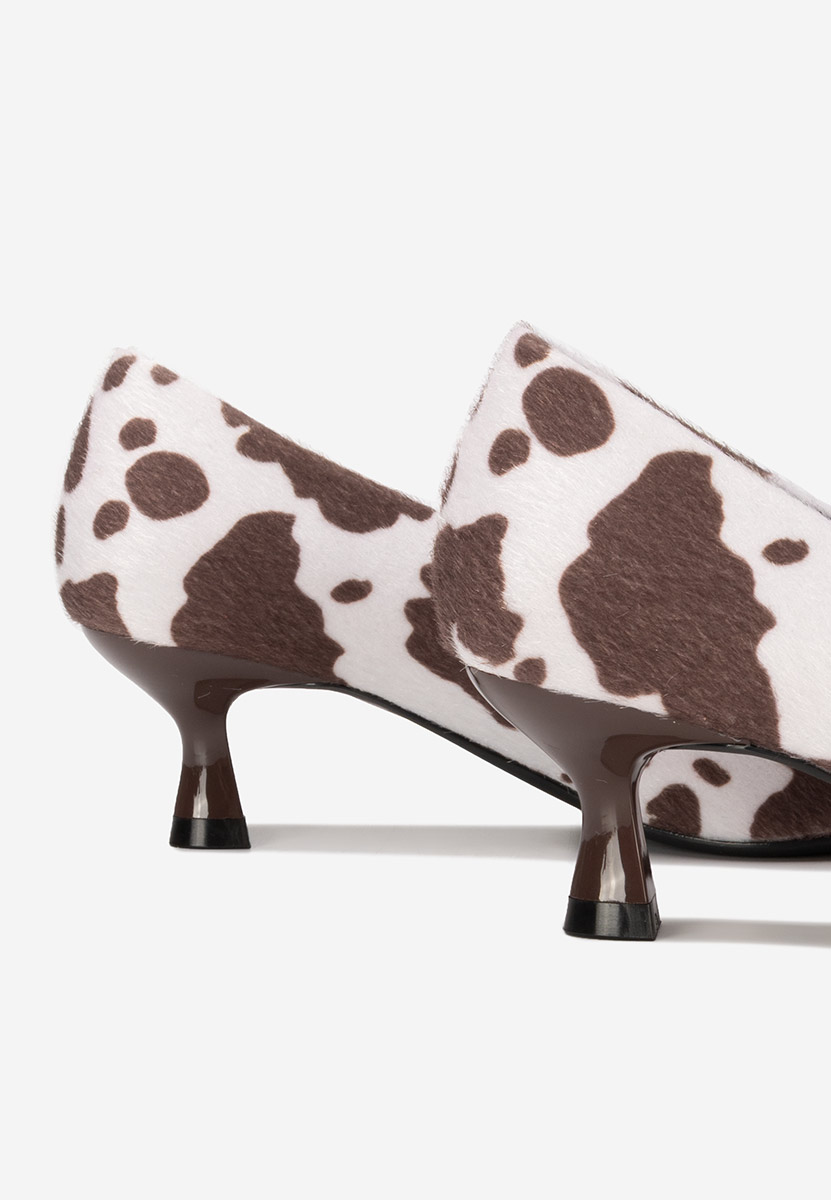 Oбувки на нисък ток Glimera животински принт