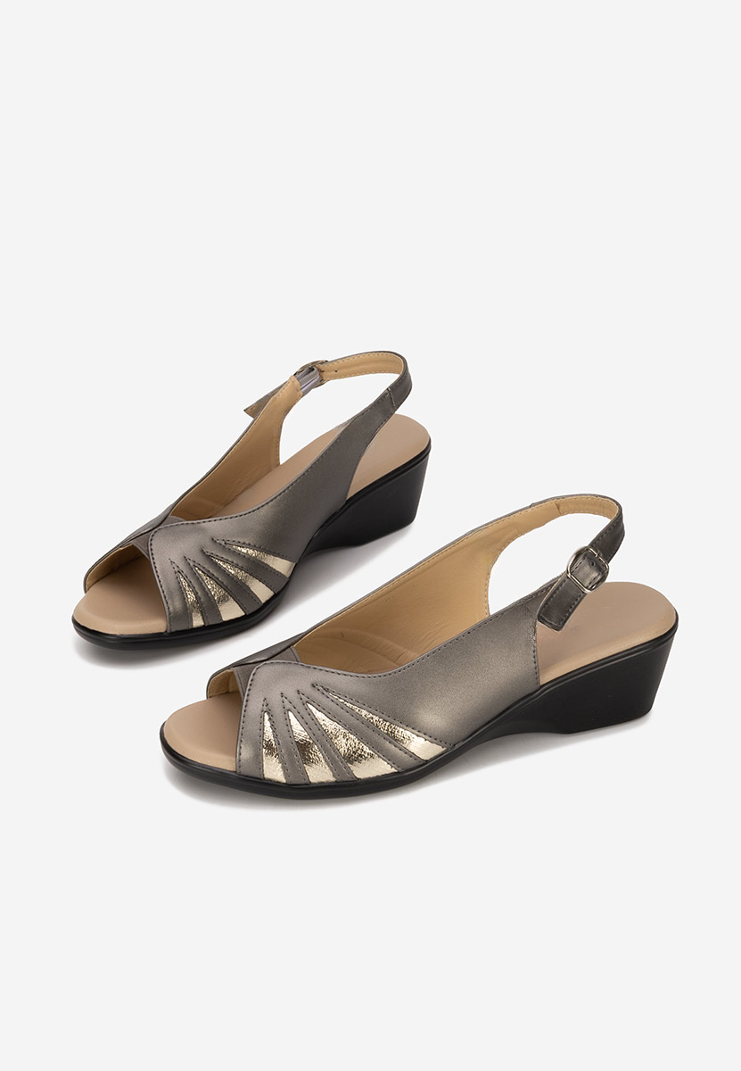 Cандали на нисък ток Marelia сив