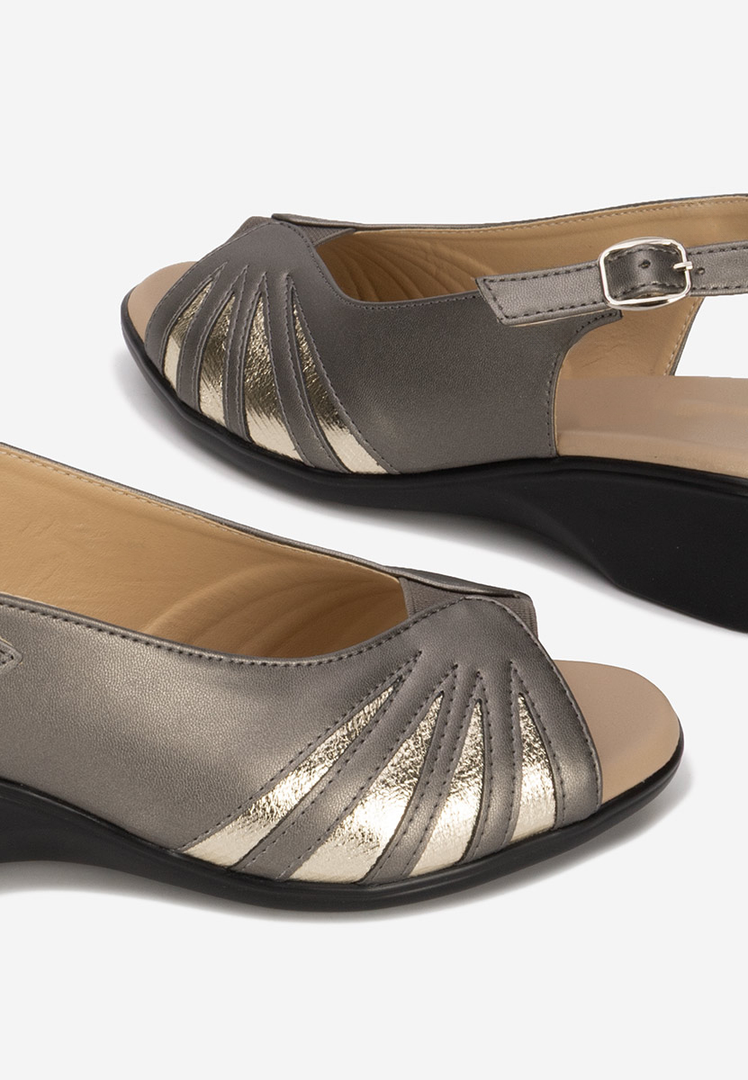 Cандали на нисък ток Marelia сив