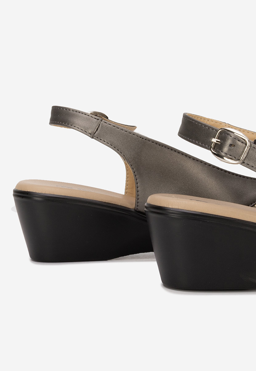 Cандали на нисък ток Marelia сив