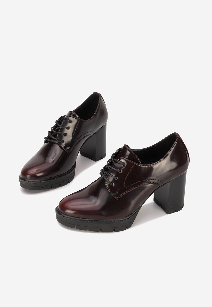 Ежедневни обувки Pluvina Винено червено