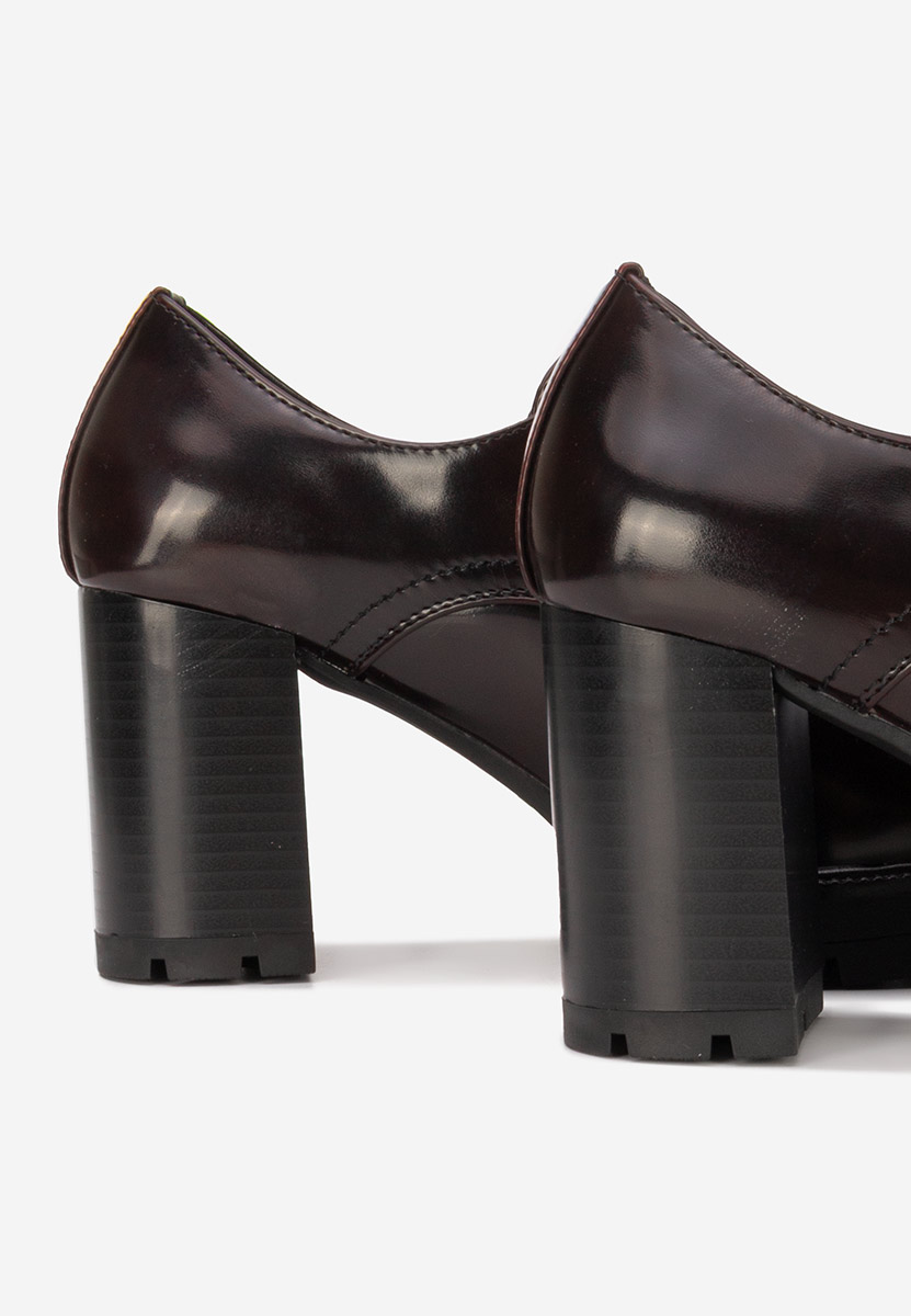 Ежедневни обувки Pluvina Винено червено