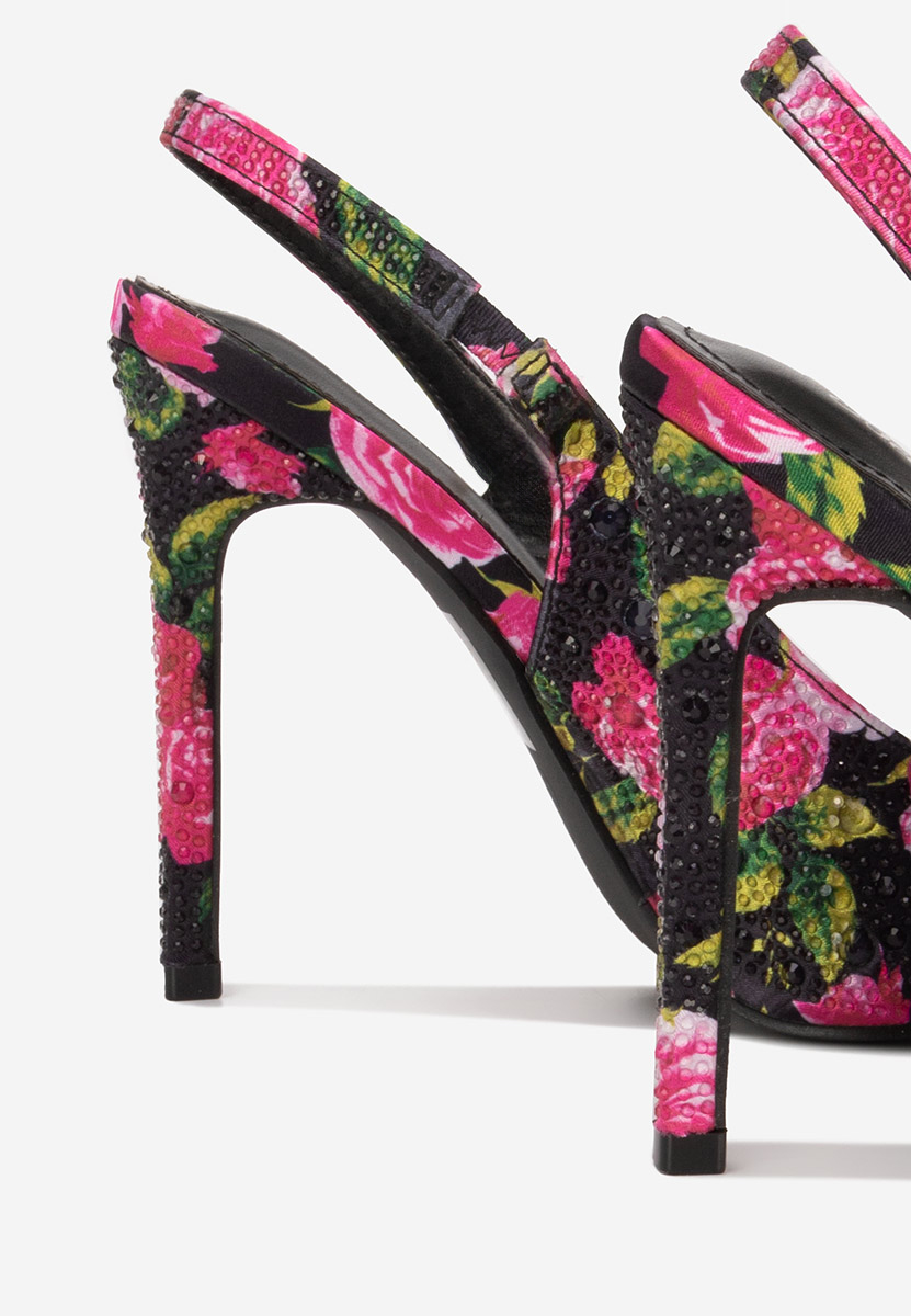 Cандали с тънък ток Rhaisa черен