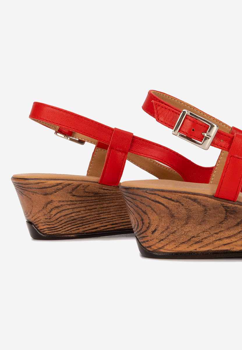 Oртопедични сандали Lovara червен