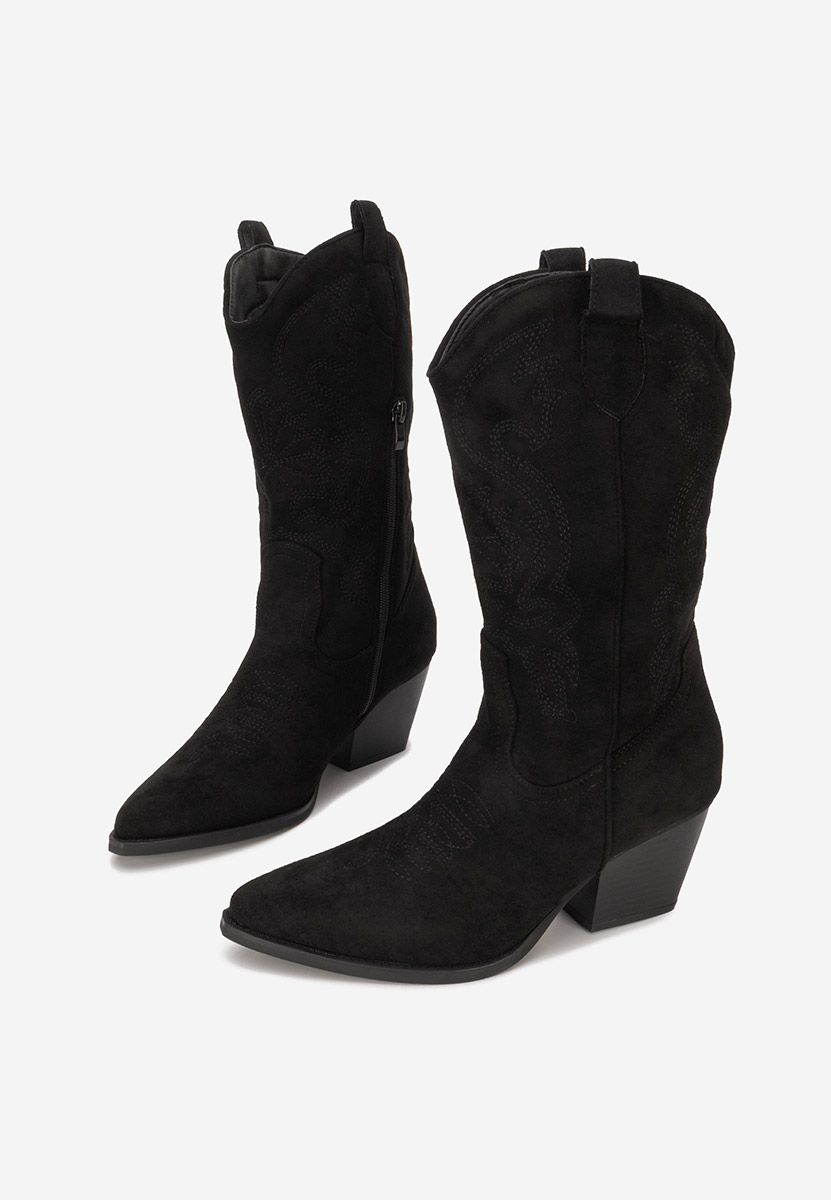 Каубойски ботуши Savelis черен