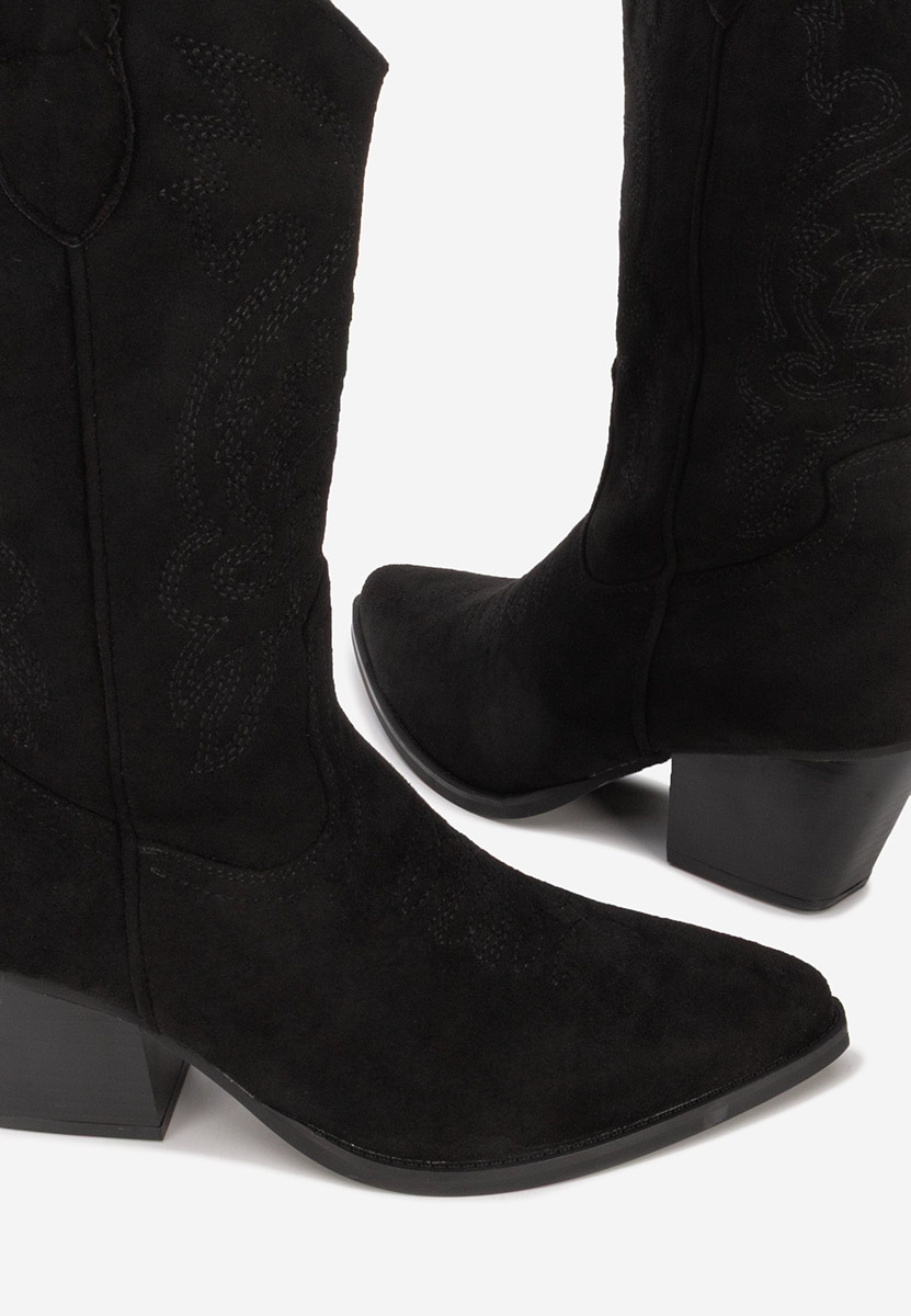 Каубойски ботуши Savelis черен