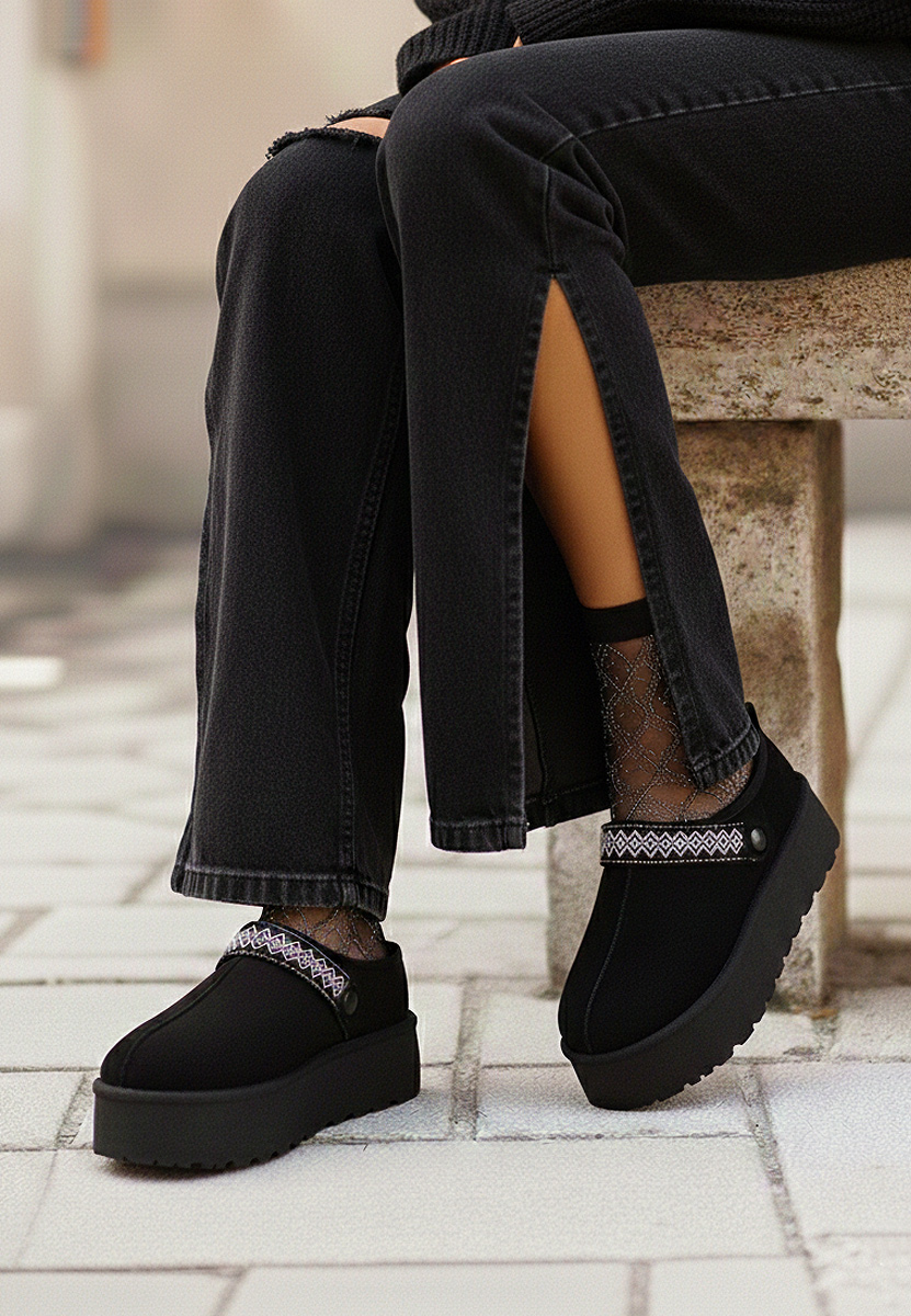 Дамско сабо Cristiela черни