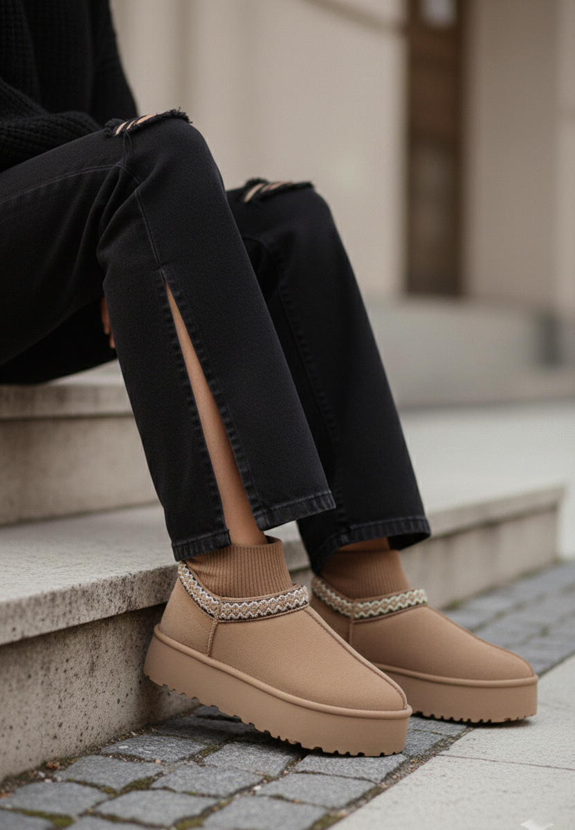 Дамски ботуши Anadelia каки