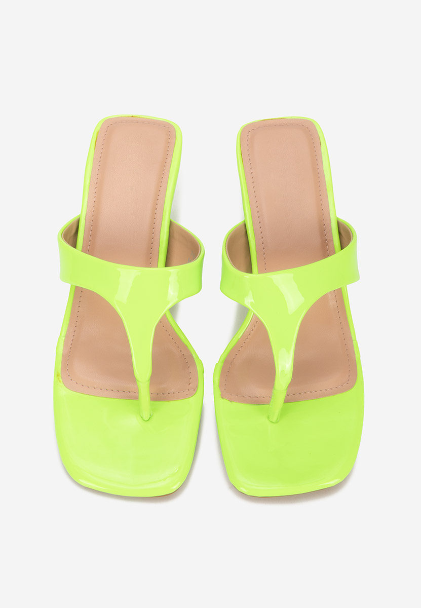 Чехли на ток Celadona зелен