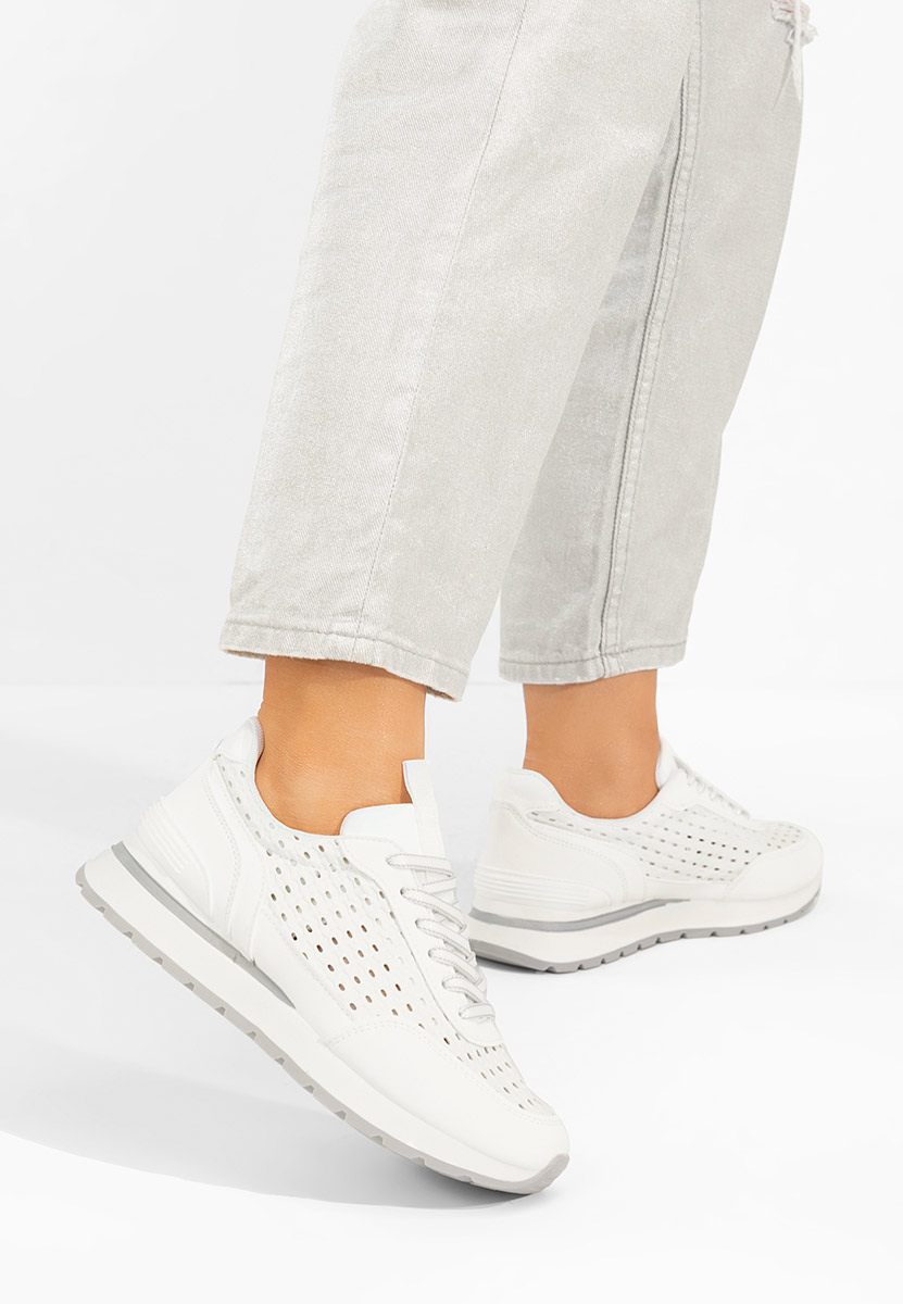 Дамски сникърси Zenada бели