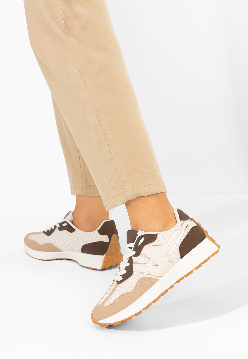 Дамски сникърси Arkana кафяв