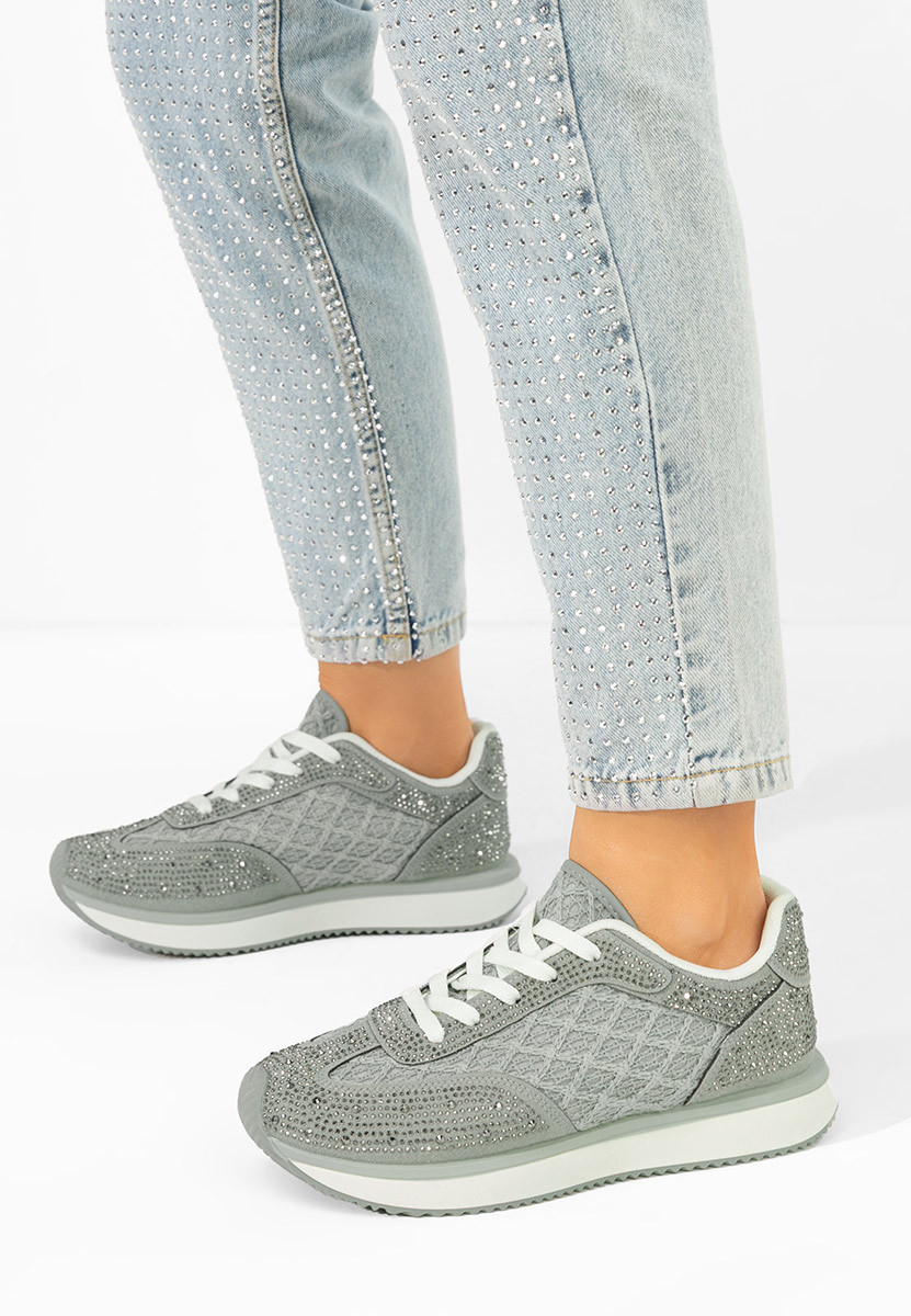 Дамски сникърси Zarania зелен