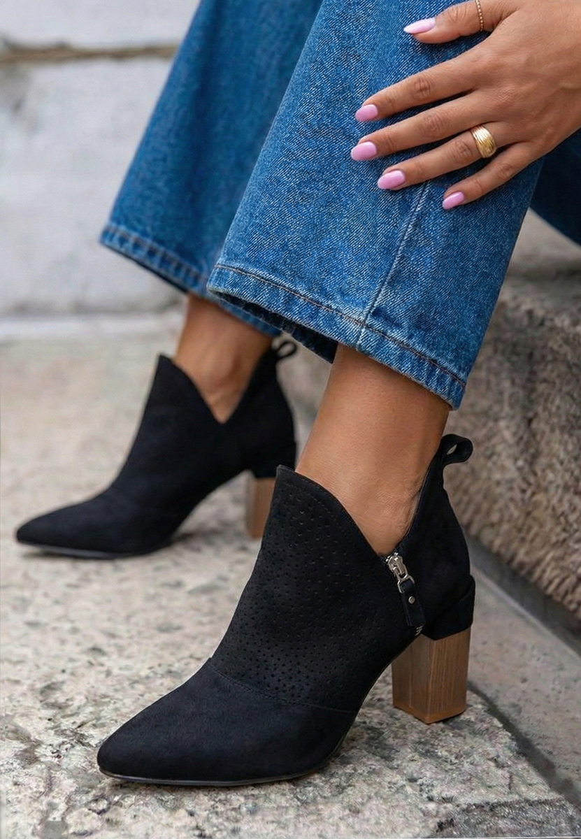 Дамски боти Lopera черен