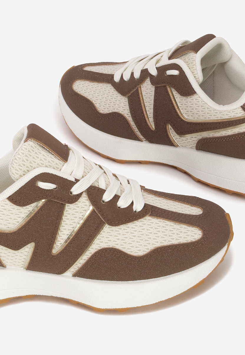 Дамски сникърси Arkana V2 кафяв