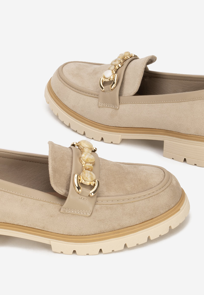 Дамски мокасини Amberlin каки