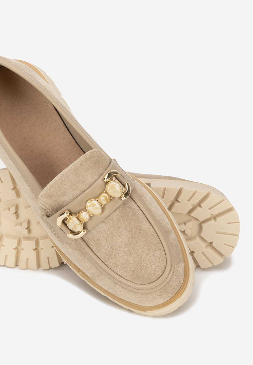 Дамски мокасини Amberlin каки