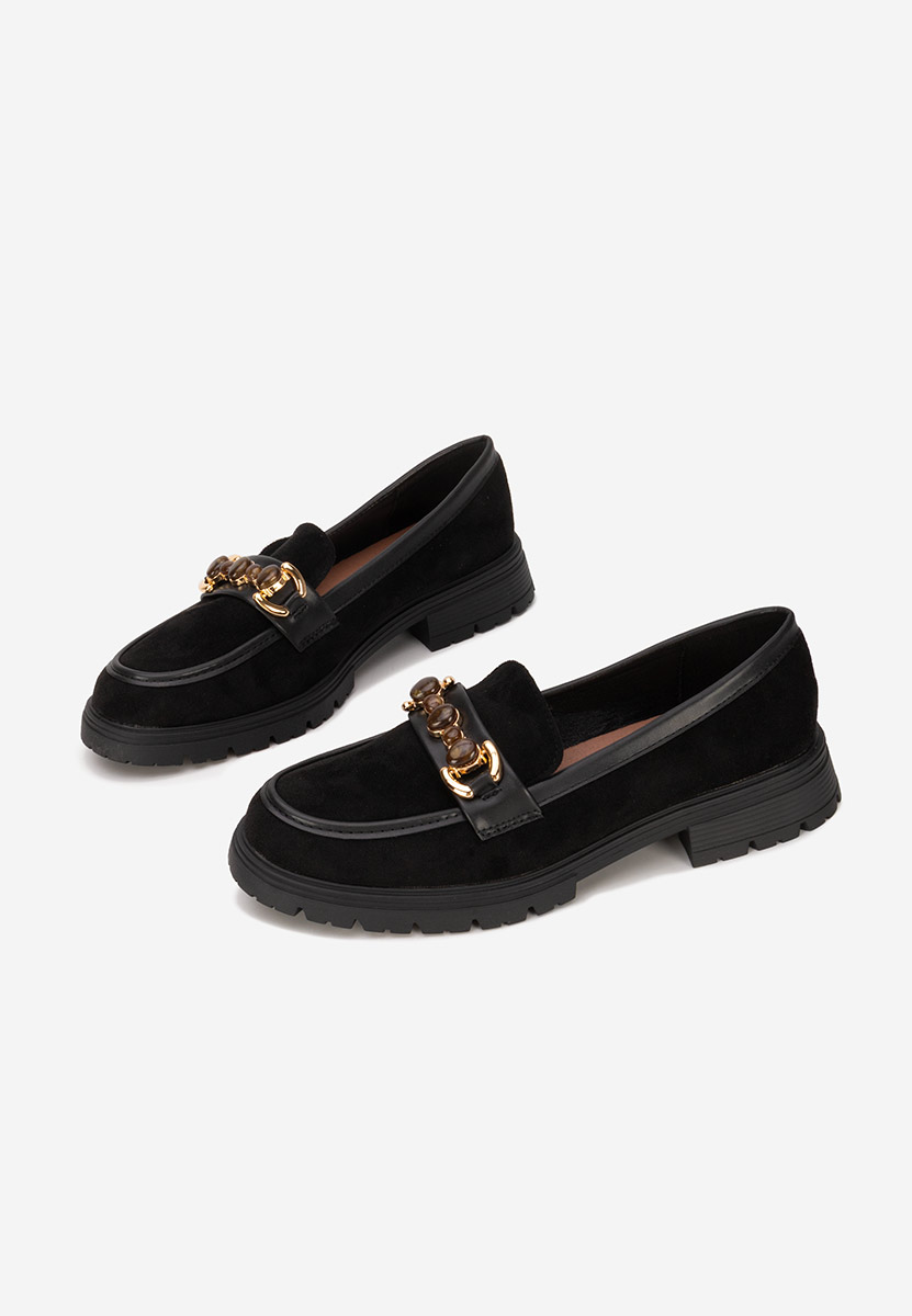 Дамски мокасини Amberlin черни