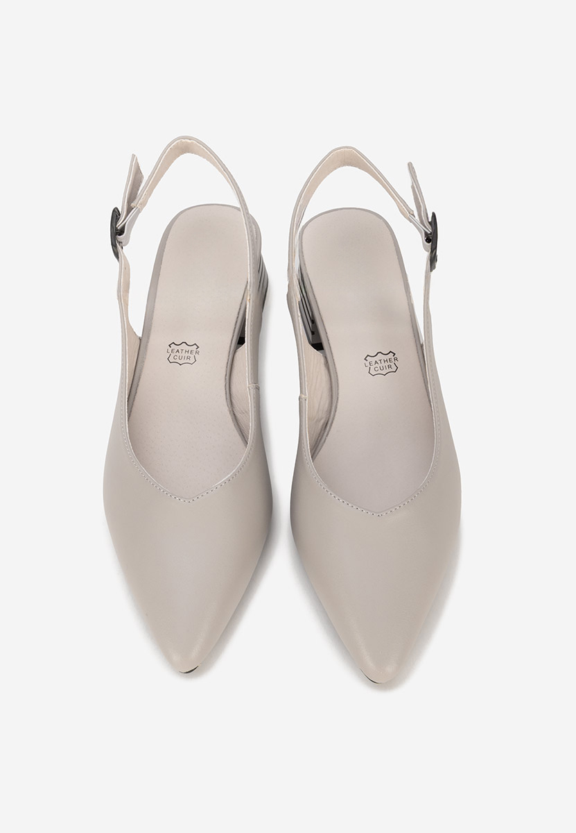 Обувки на ток Ranina сив