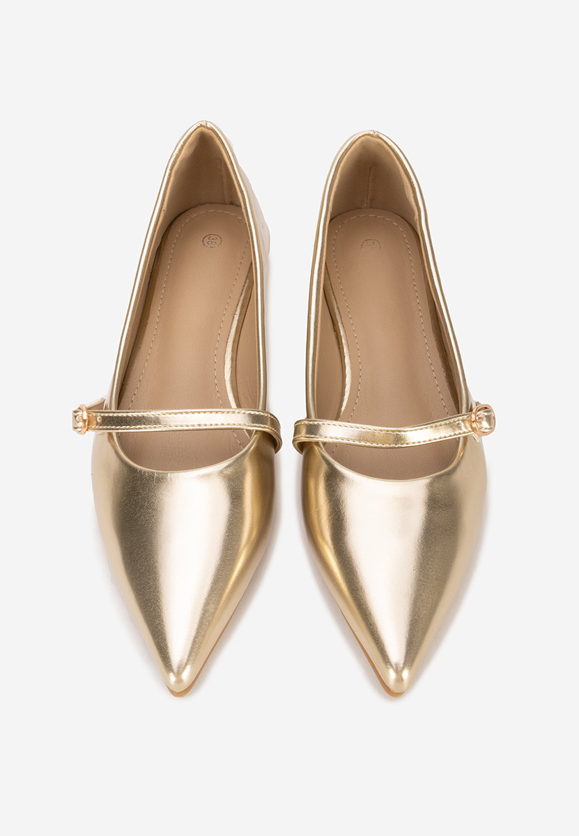 Балерини Izaura златен