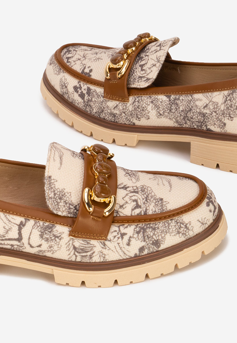 Дамски мокасини Amberlin камел