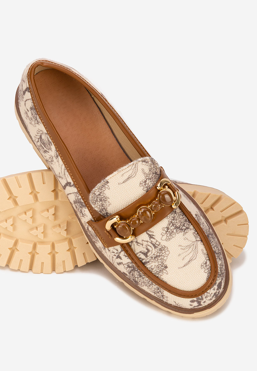 Дамски мокасини Amberlin камел