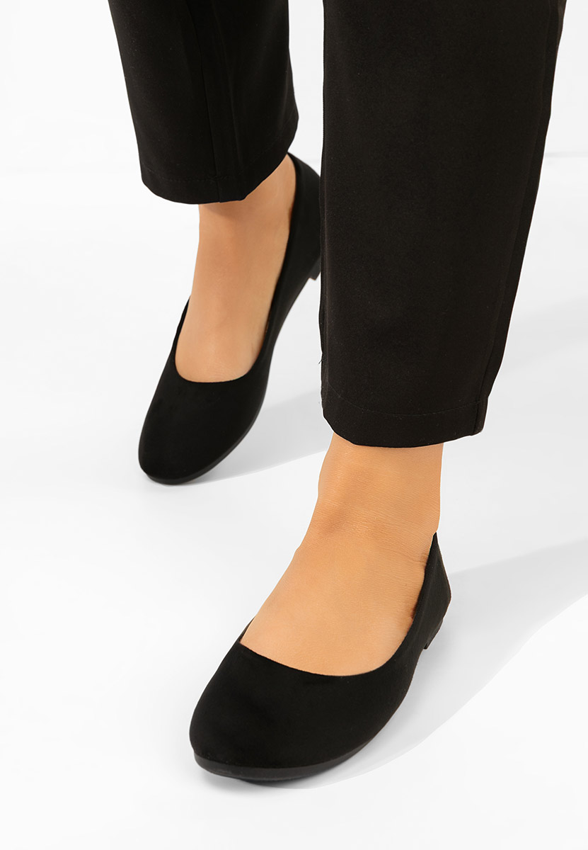 Дамски балерини Agappia черни