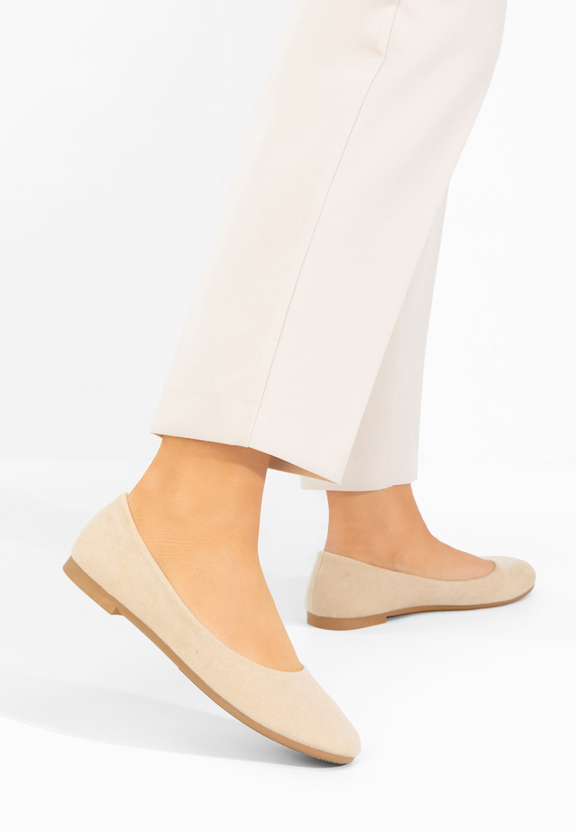 Дамски балерини Agappia каки