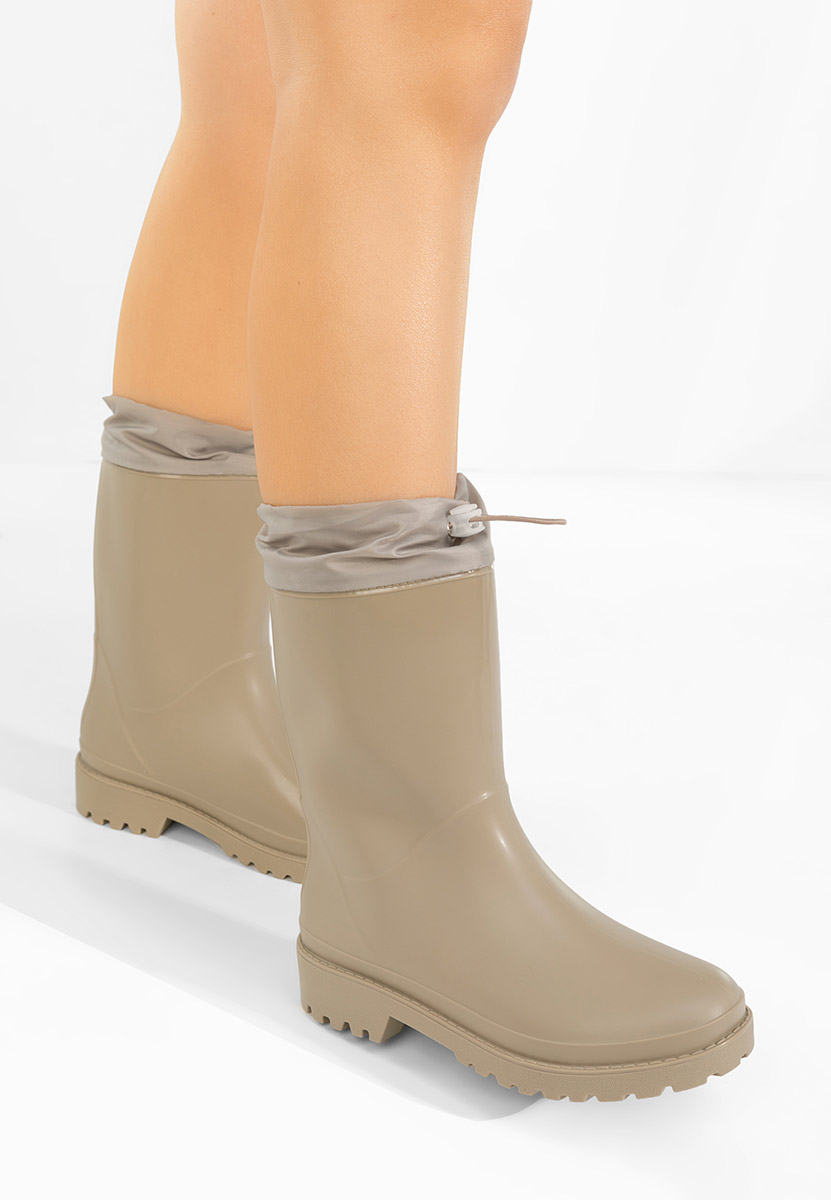Гумени ботуши Zunaira бежов