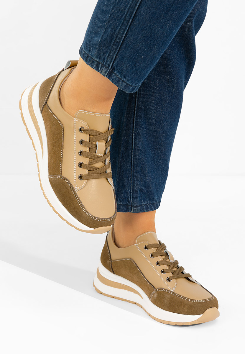 Cникърси на платформа Janelia каки