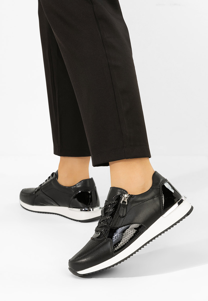 Дамски сникърси Eniliana черни