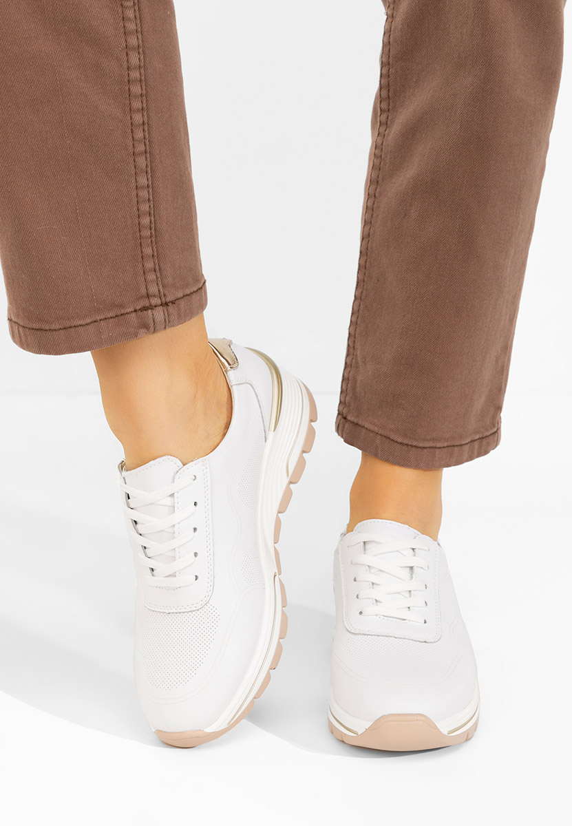 Дамски сникърси Thanh бели