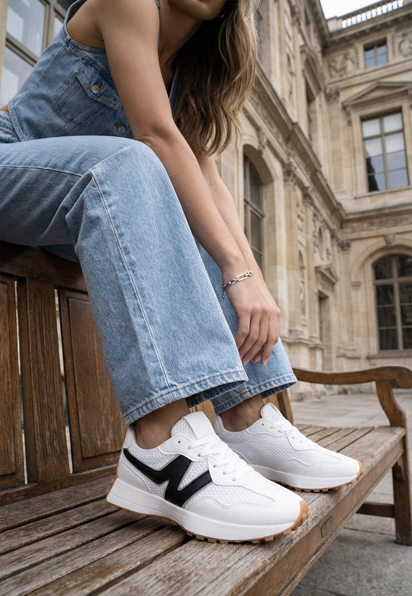 Дамски сникърси Arkana V2 бели