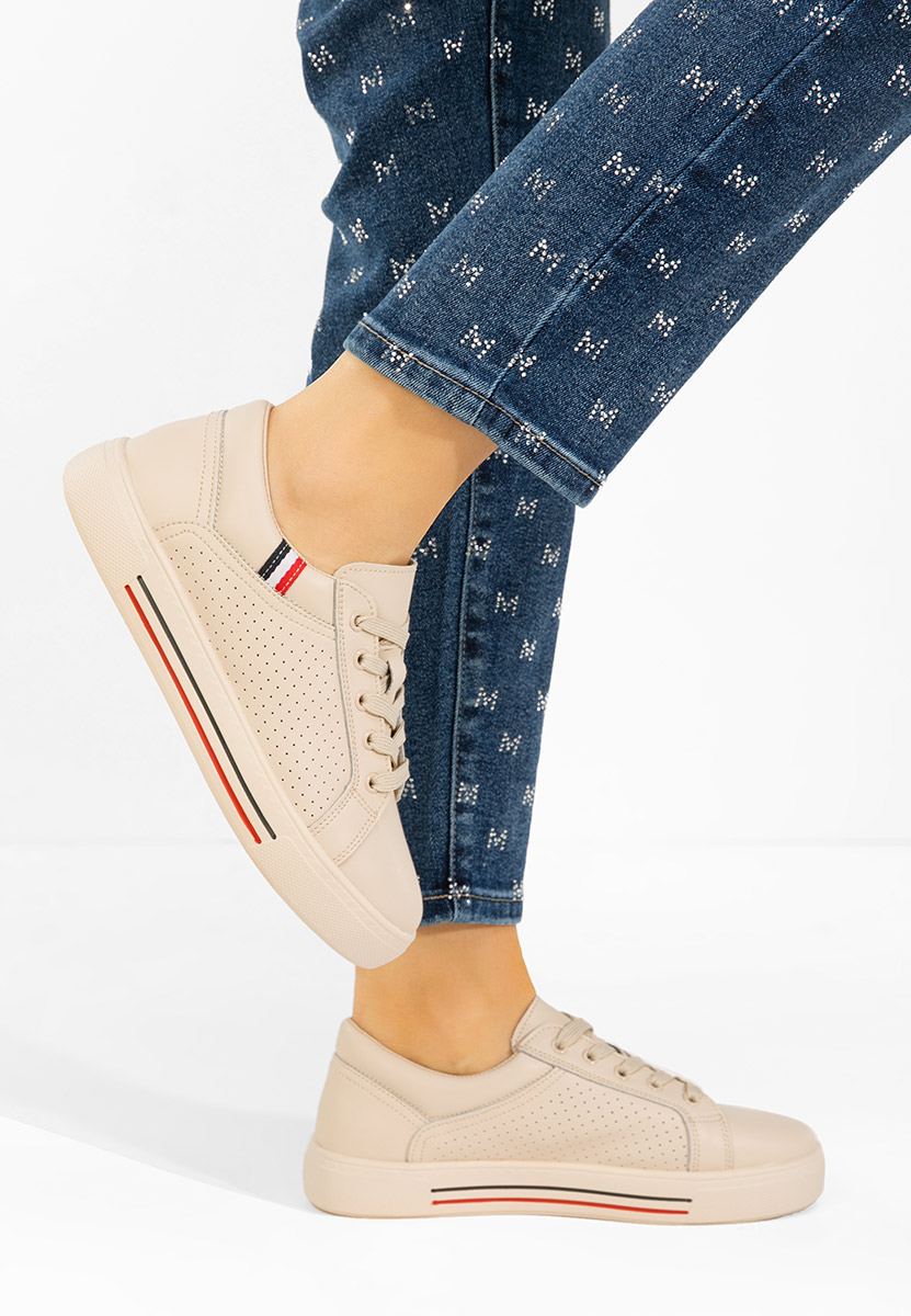 Дамски сникърси Timina бежов