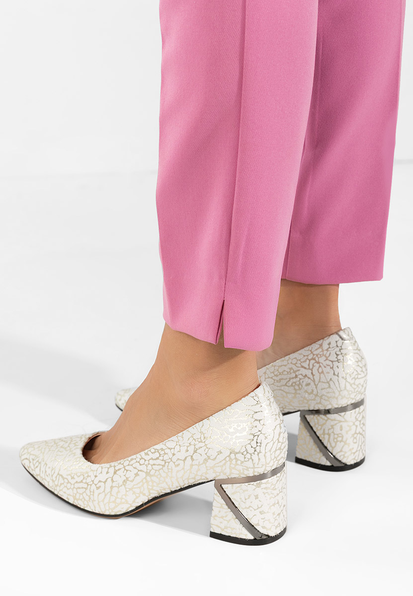 Oбувки с дебел ток Esperanta сив