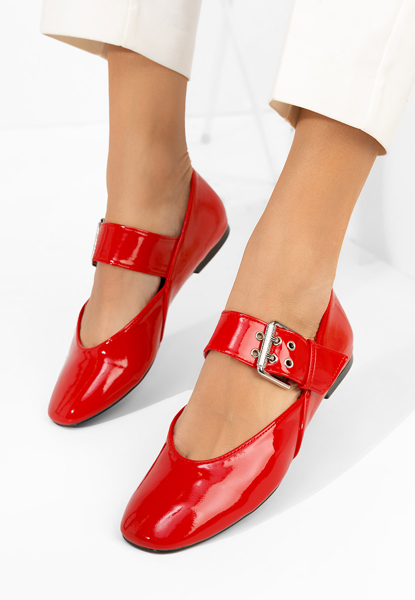 Дамски балерини Katalea червен