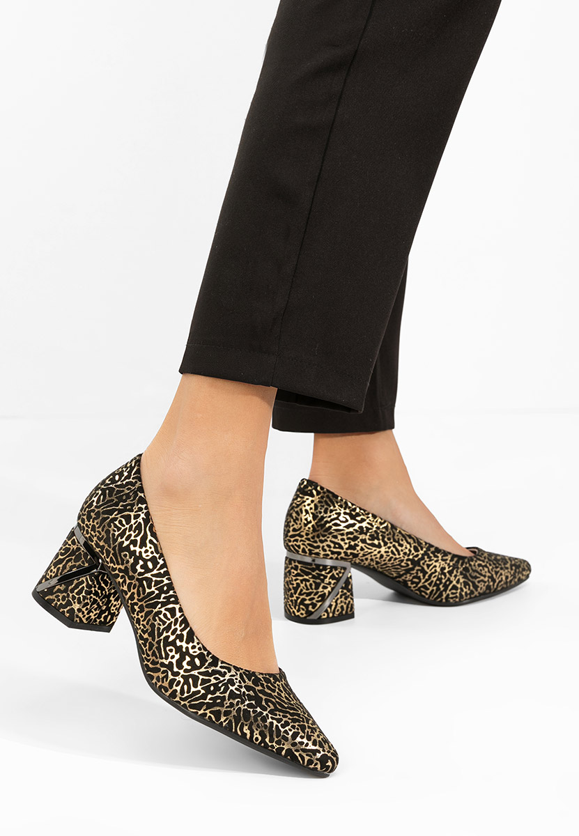 Oбувки с дебел ток Esperanta черни