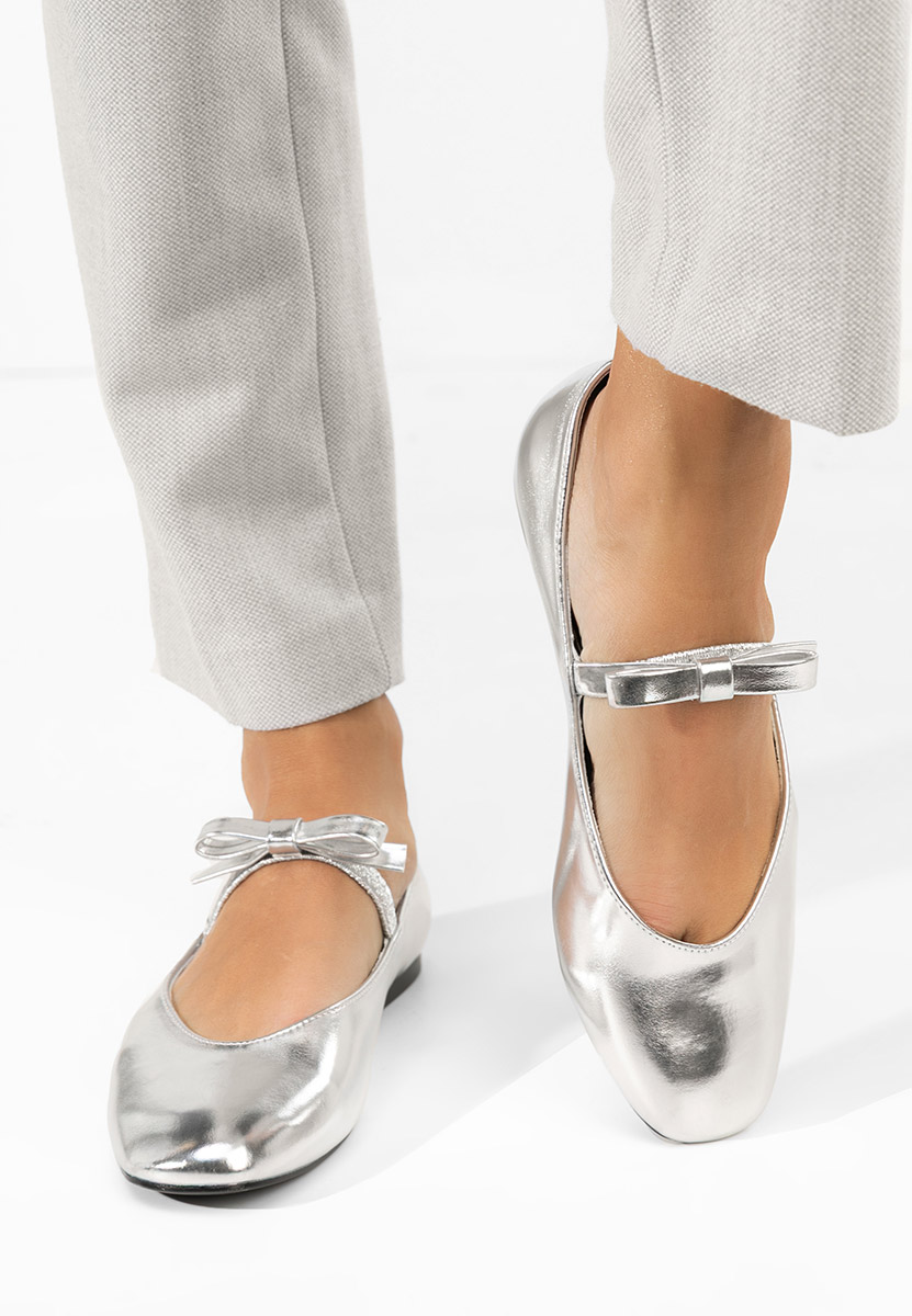 Дамски балерини Iviona сив