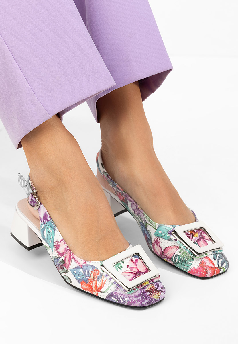 Обувки на ток Belindia розов