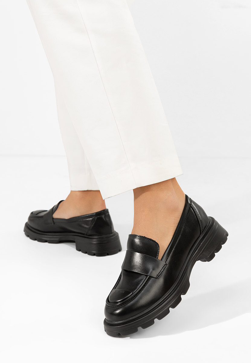 Дамски мокасини Gлаймna negri