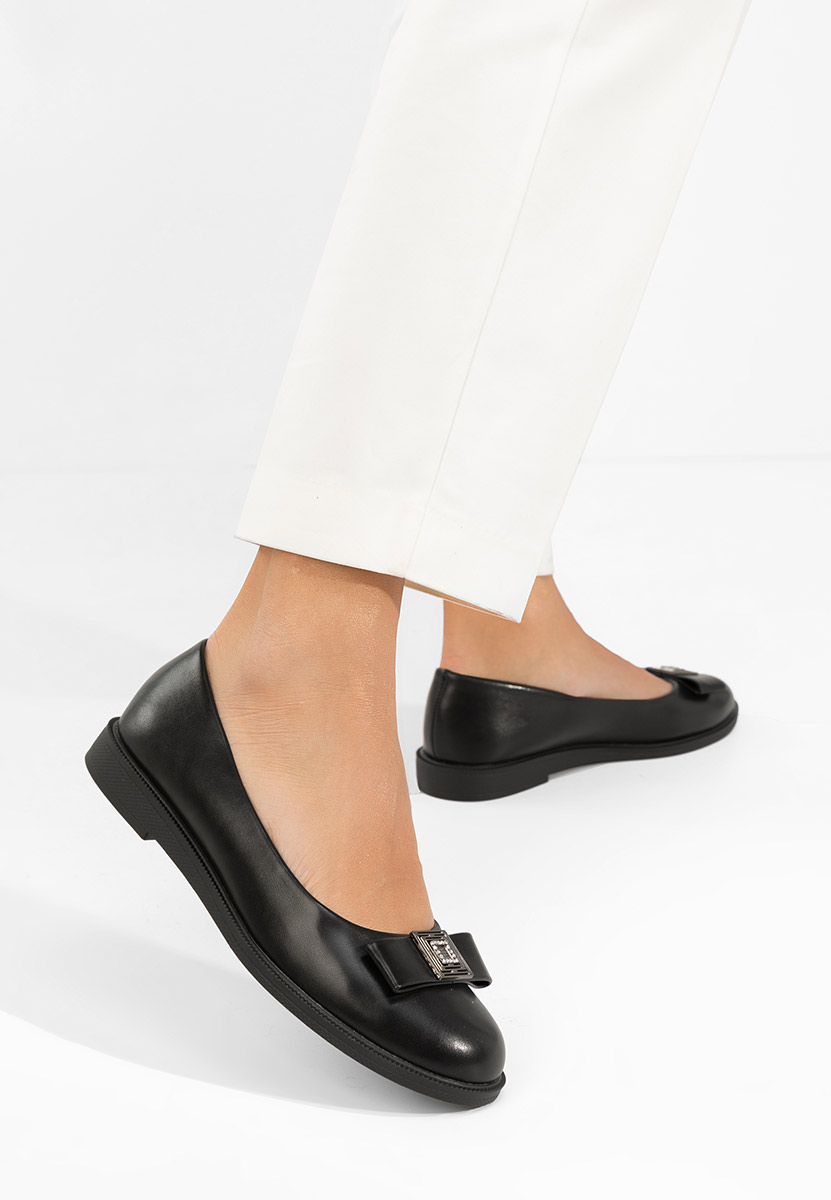 Дамски балерини Sidiona черни