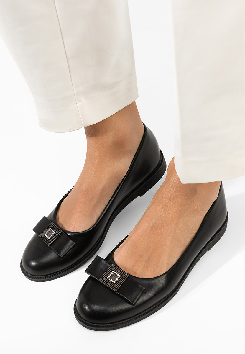 Дамски балерини Sidiona черни