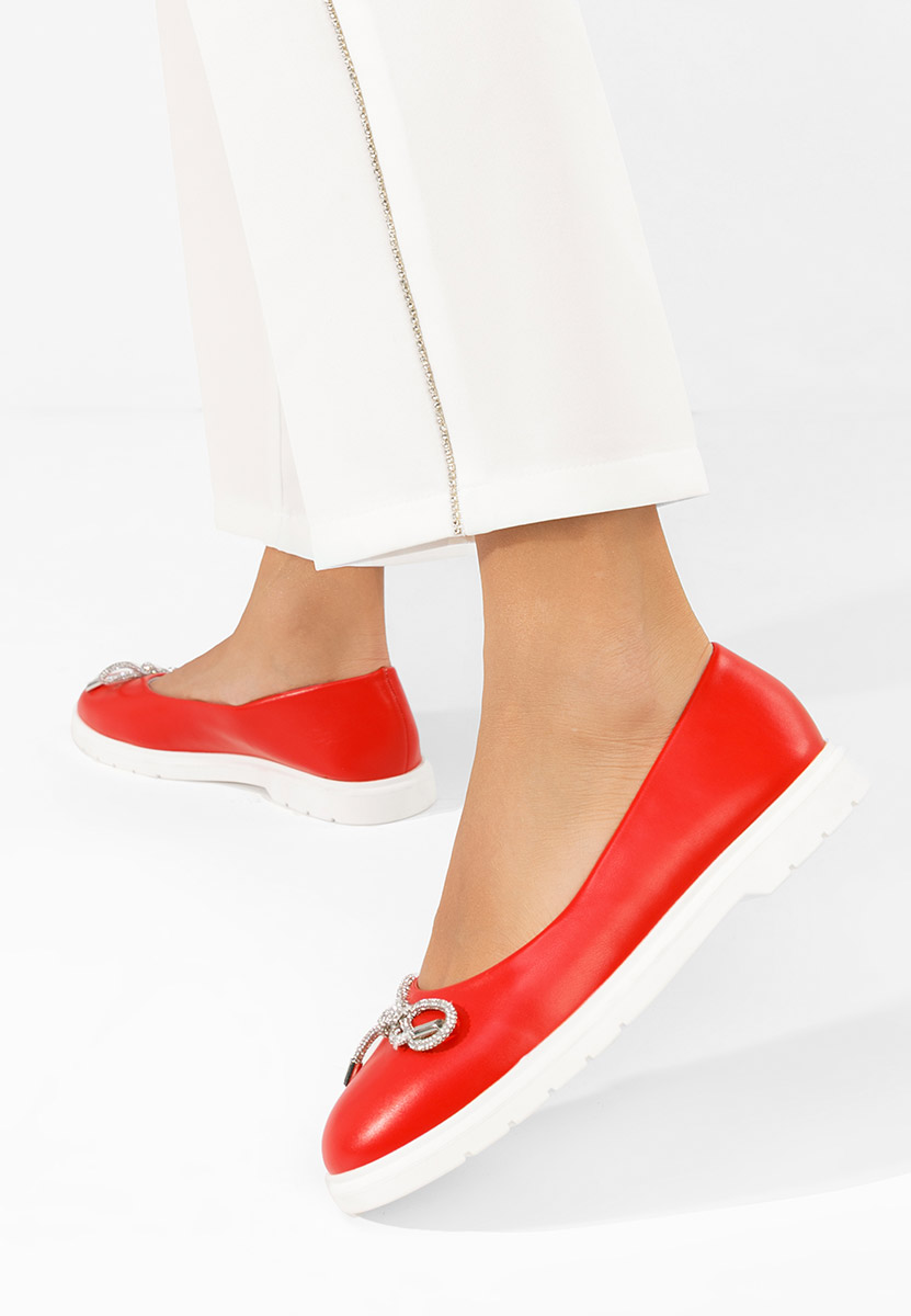 Дамски балерини Simonna портокал