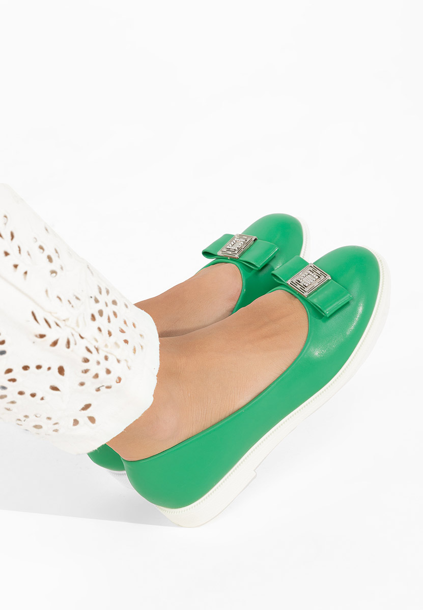 Дамски балерини Sidiona зелен