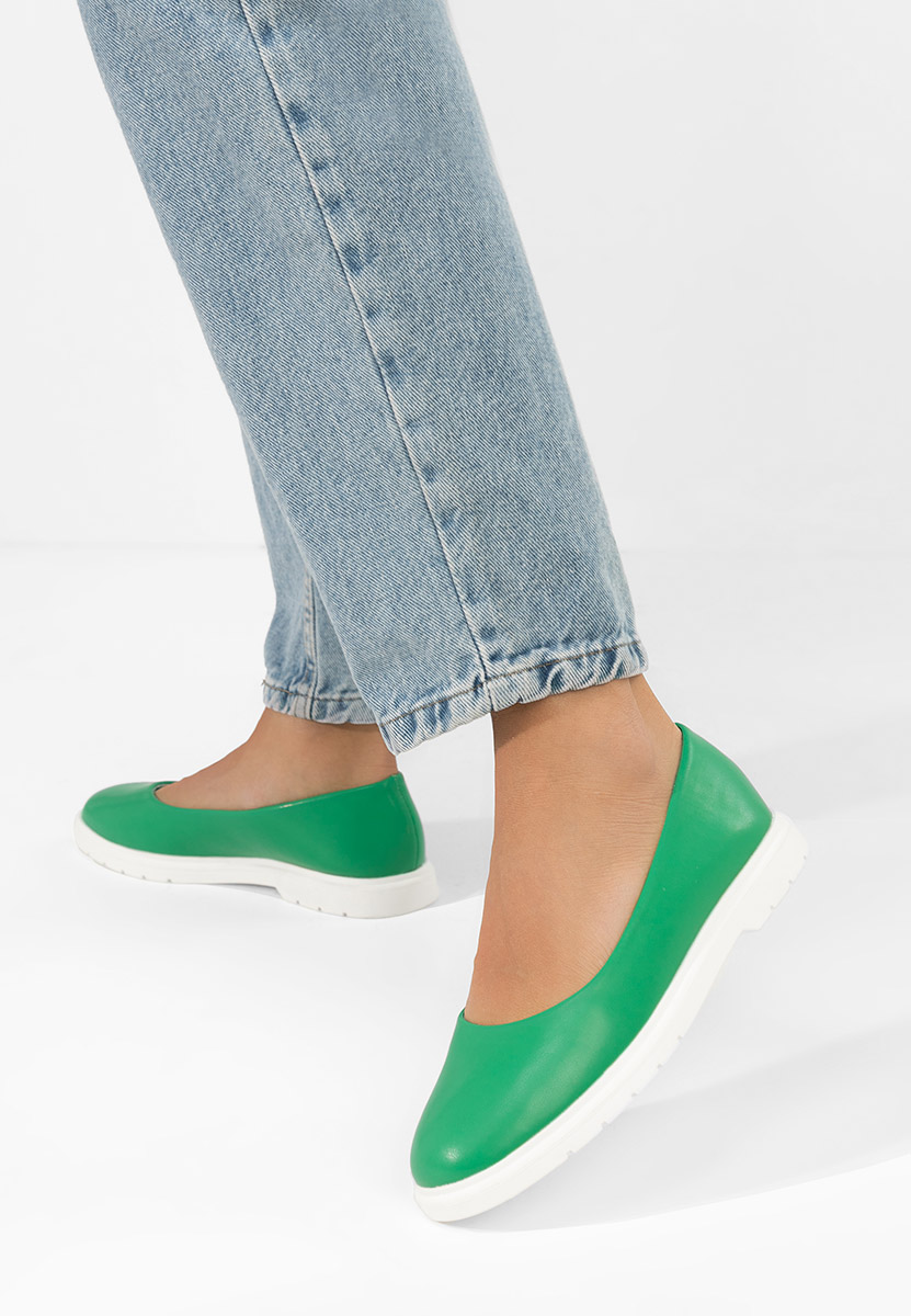Дамски балерини Gimona зелен