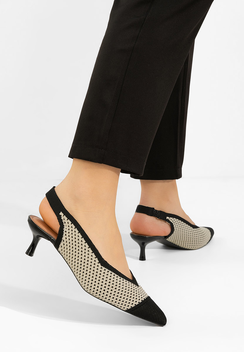 Обувки на ток Jimenia черни