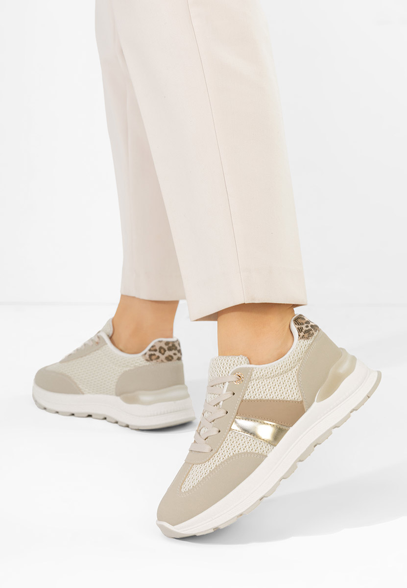 Дамски сникърси Timelia бежов