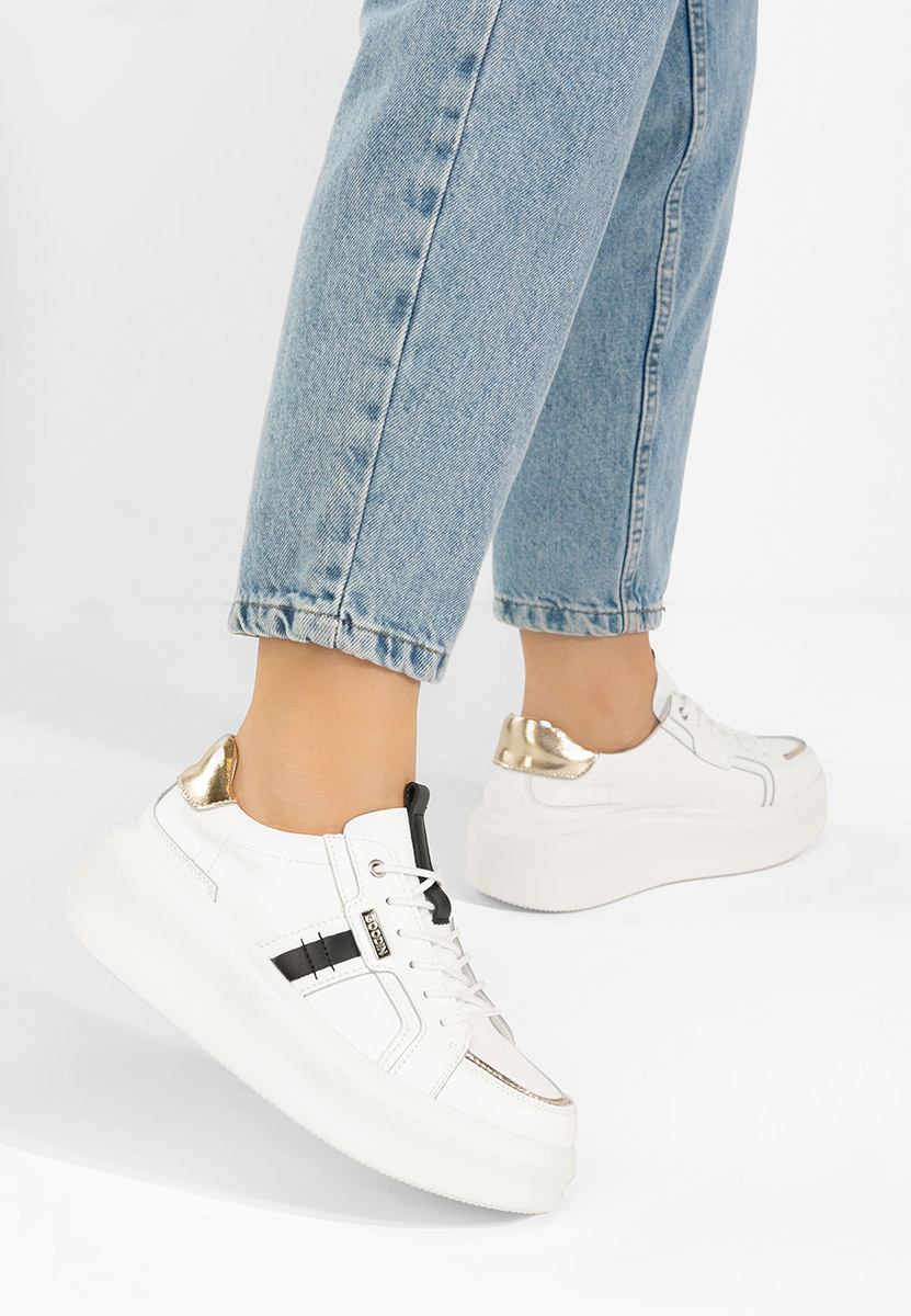 Дамски сникърси Angeliana бели